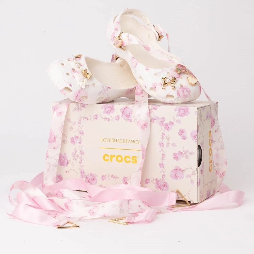 🩰💗 LoveShackFancy x Crocs – Classic Ballet  💗🩰   W6 W7 W8 W9 IN HAND