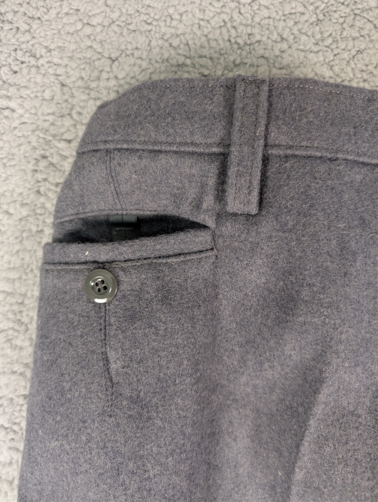 Genuine Finnish Military M65 Wool Pants Gray Medium 34" x 30" - Unused Condition