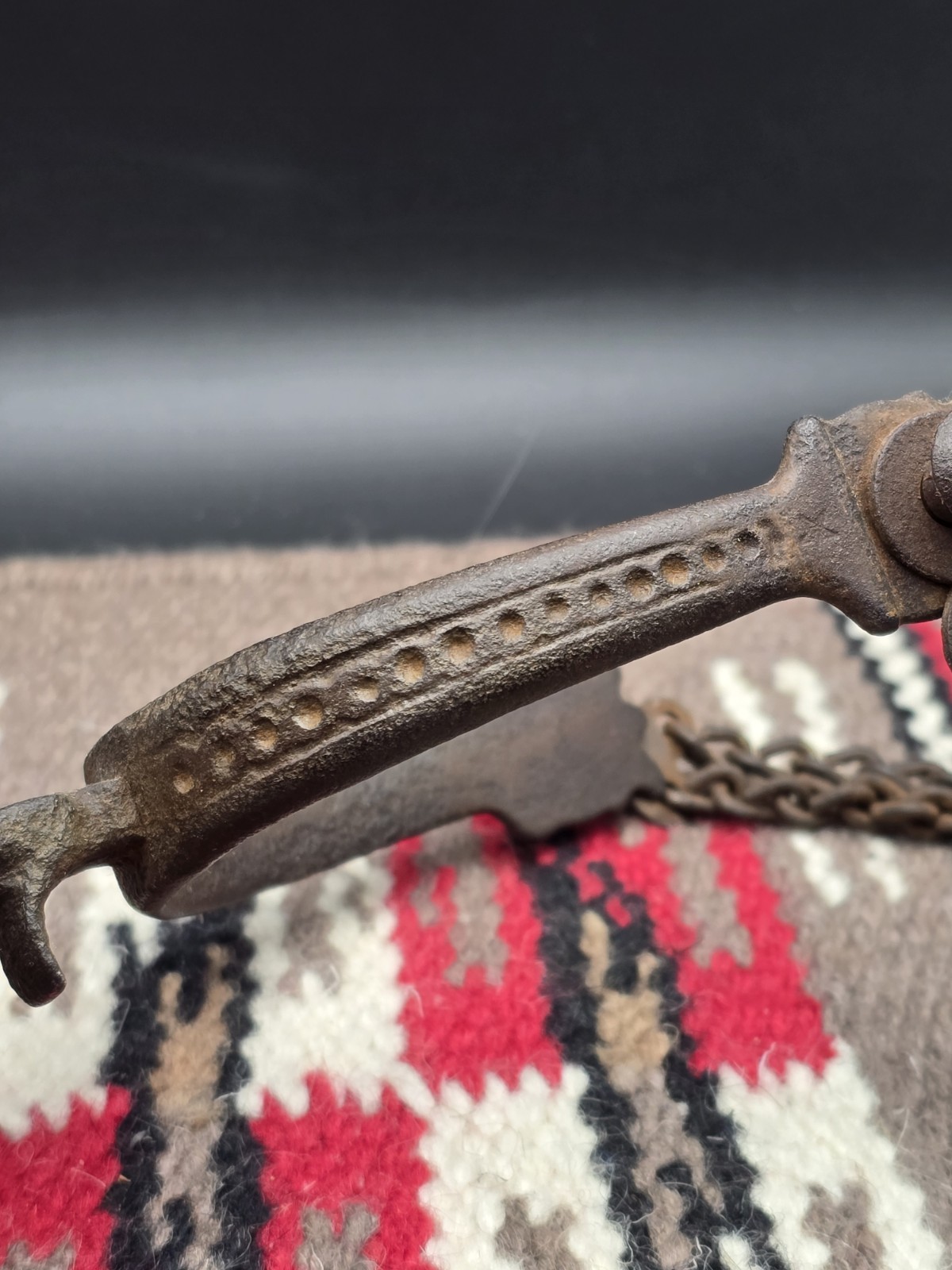 1800s August Buermann Spur Set Marked