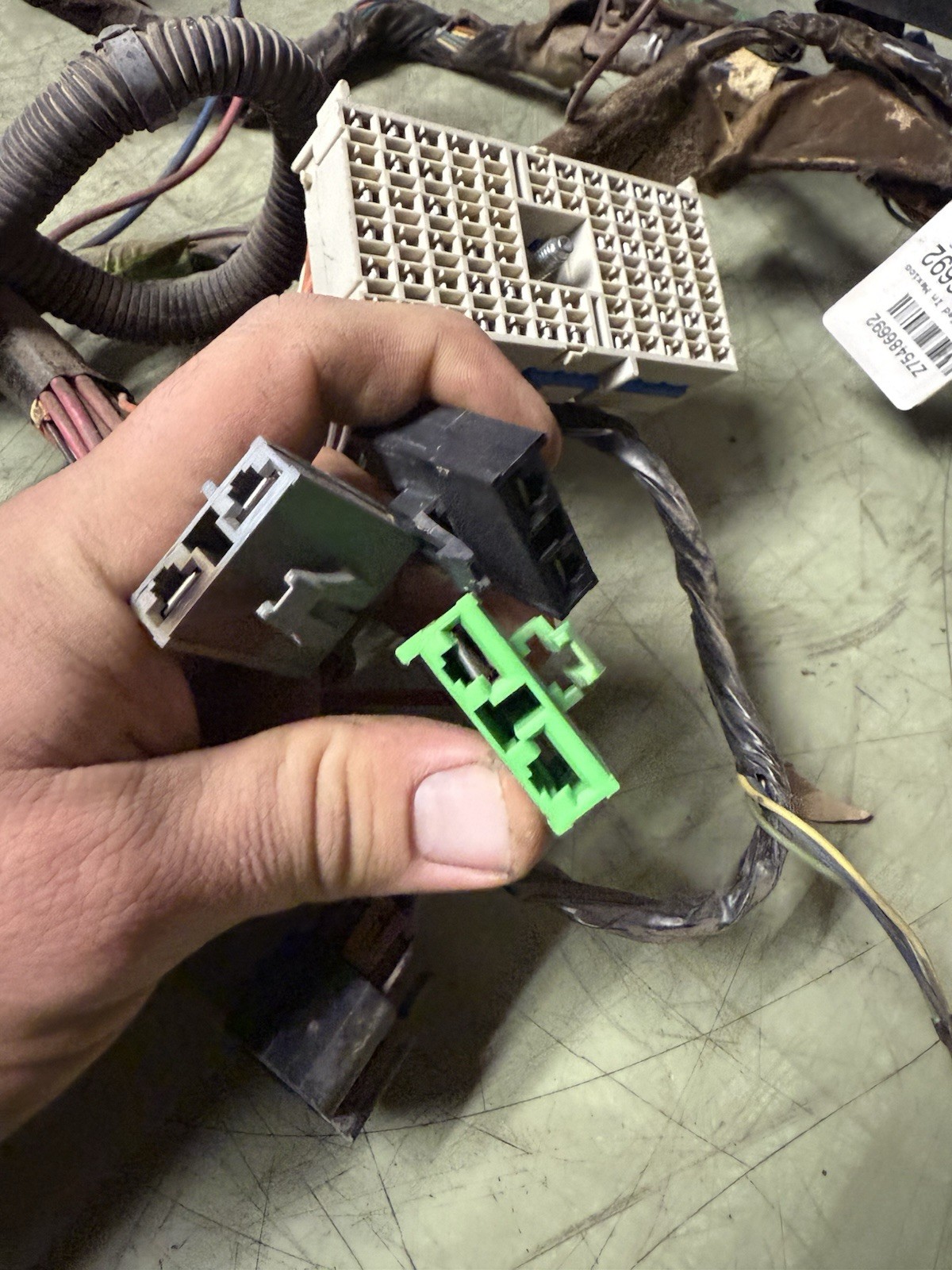 2005 Chevy GMC Silverado 2500 LLY Crew Cab Dashboard Wiring Harness