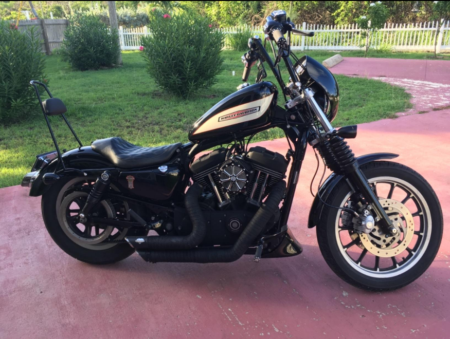 23" Tall Passenger Backrest Sissy Bar For Harley Sportster Iron XL 883 1200 04+