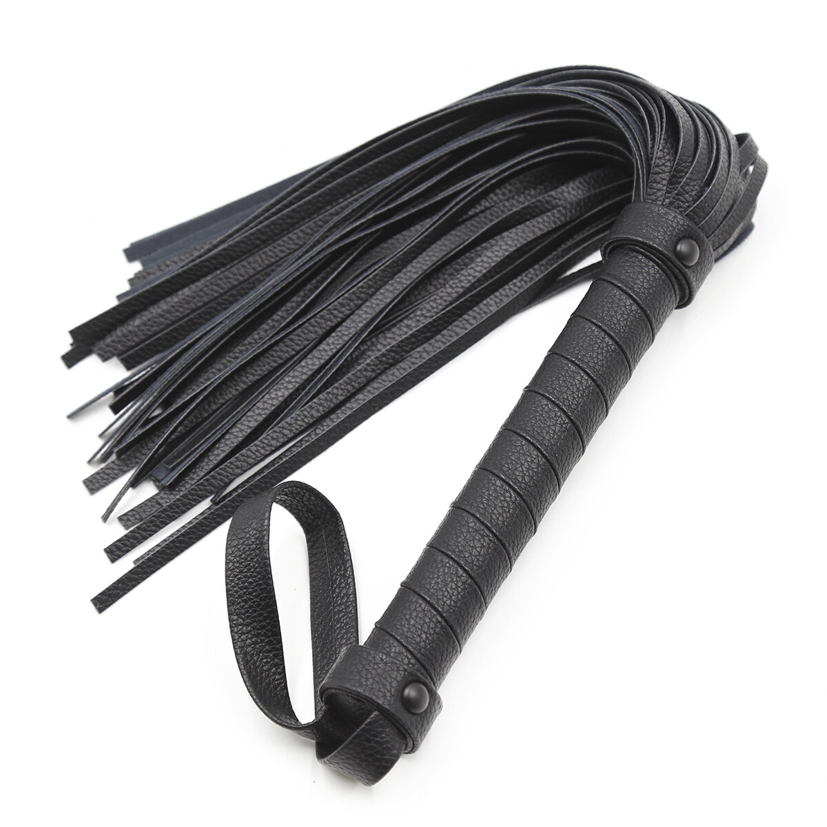 PU Leather Horse Riding Whip Handle Spanking Flogger Crops For Couples Roleplay