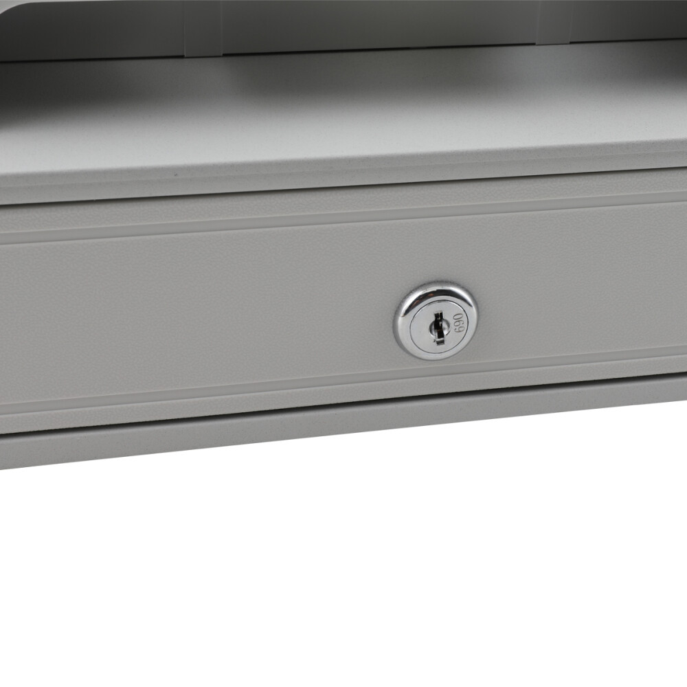 8 Digital LED Electronic Cash Register 48 Keys with Thermal Printer for Retail