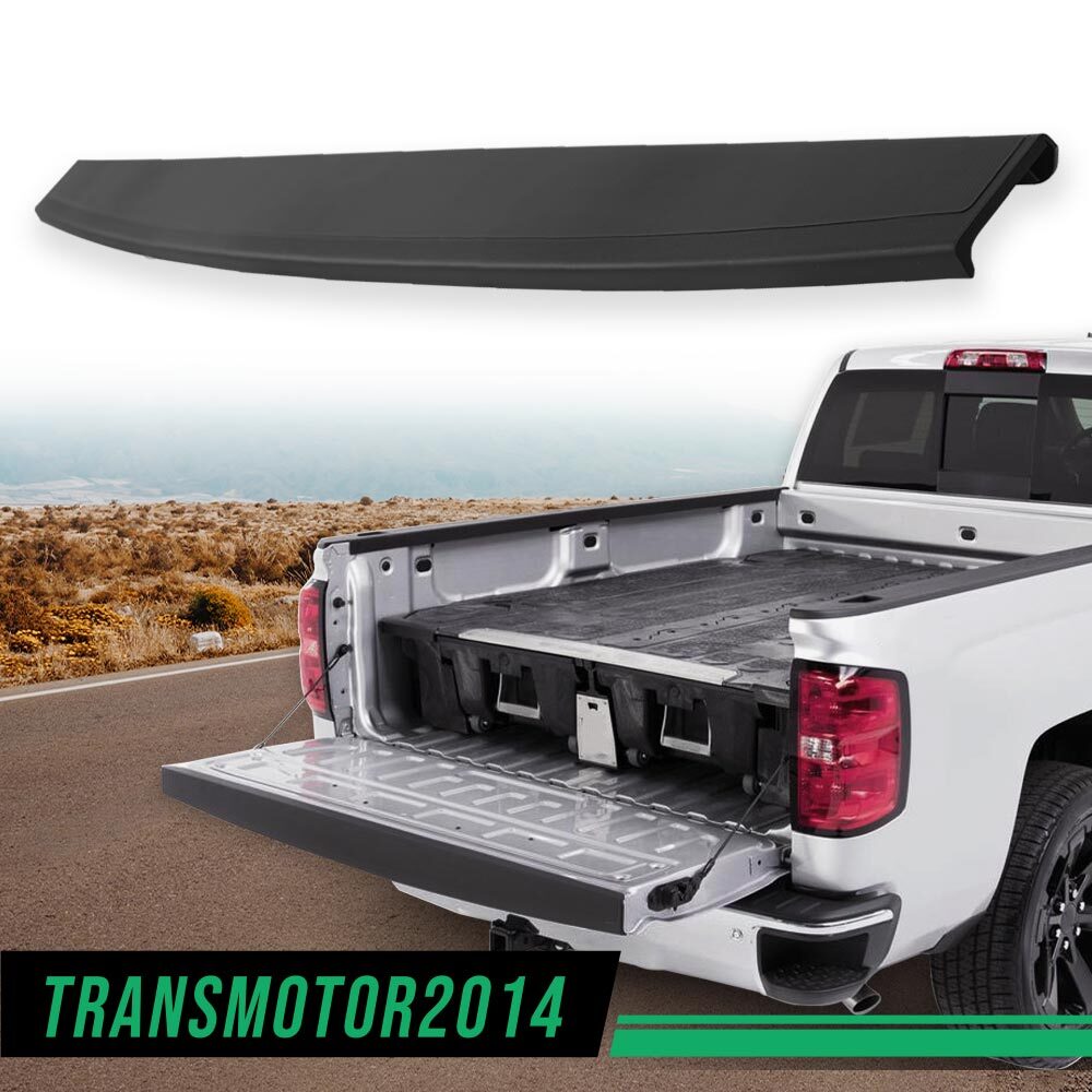 Fit For 2014-19 Silverado Sierra Tailgate Molding Cap Top Protector Molding Trim