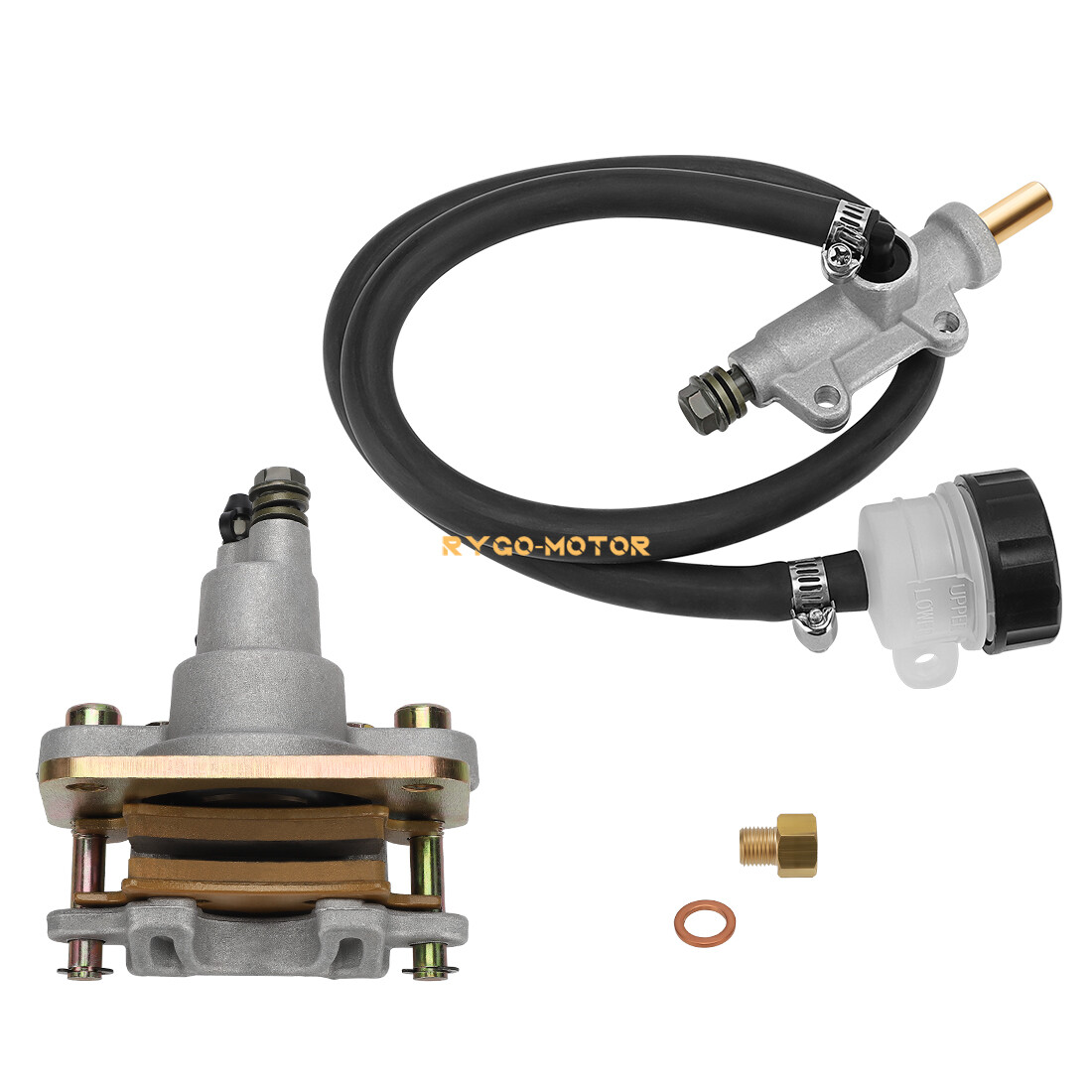 Rear Brake Caliper & Master Cylinder for Polaris Magnum 325 330 500 2x4 4x4 ATV