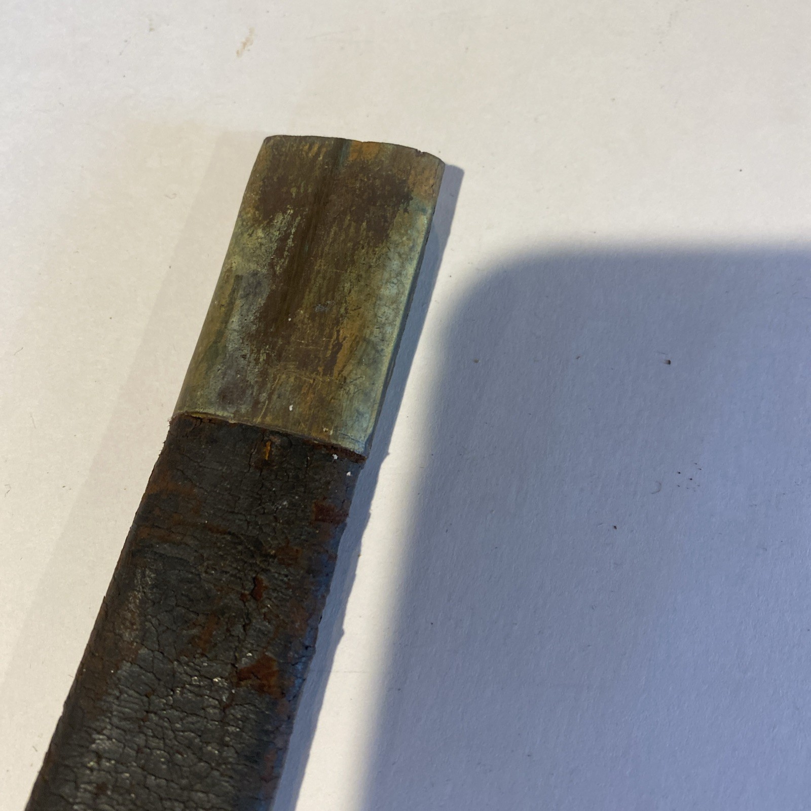 US Navy Rifle Model 1861 Collins Plymouth Whitneyville Saber Bayonet + Scabbard