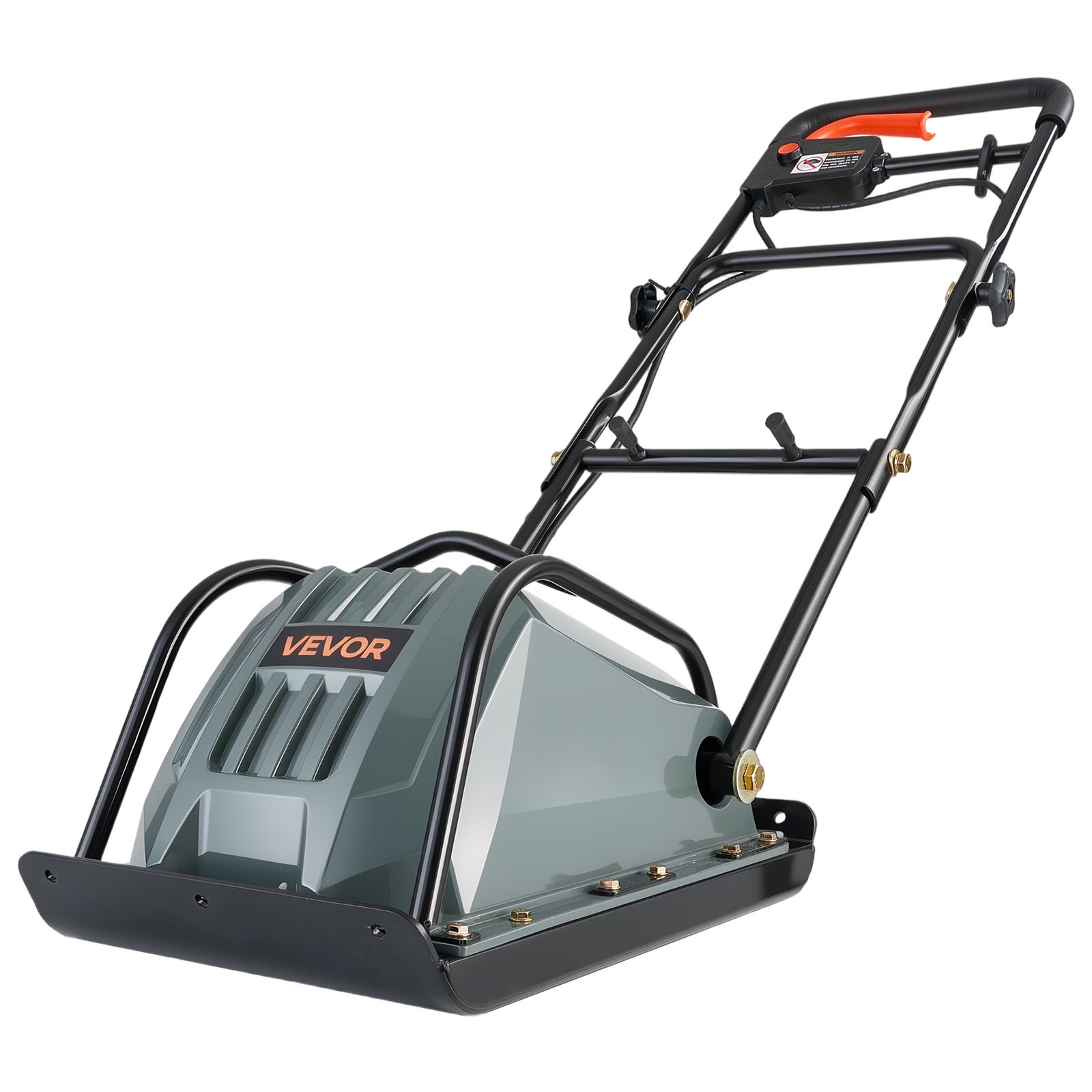 VEVOR Plate Compactor 130W Electric Ground Rammer 5kN Force 3.9in Depth