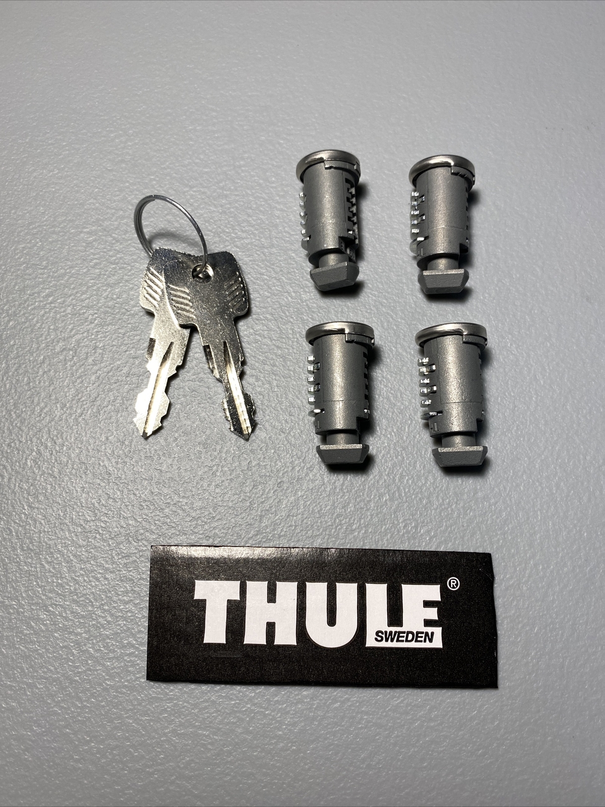 Thule One-Key System Lock Cylinders (Pack of 4)  -  Thule Lock Set 4 Pack *NEW*