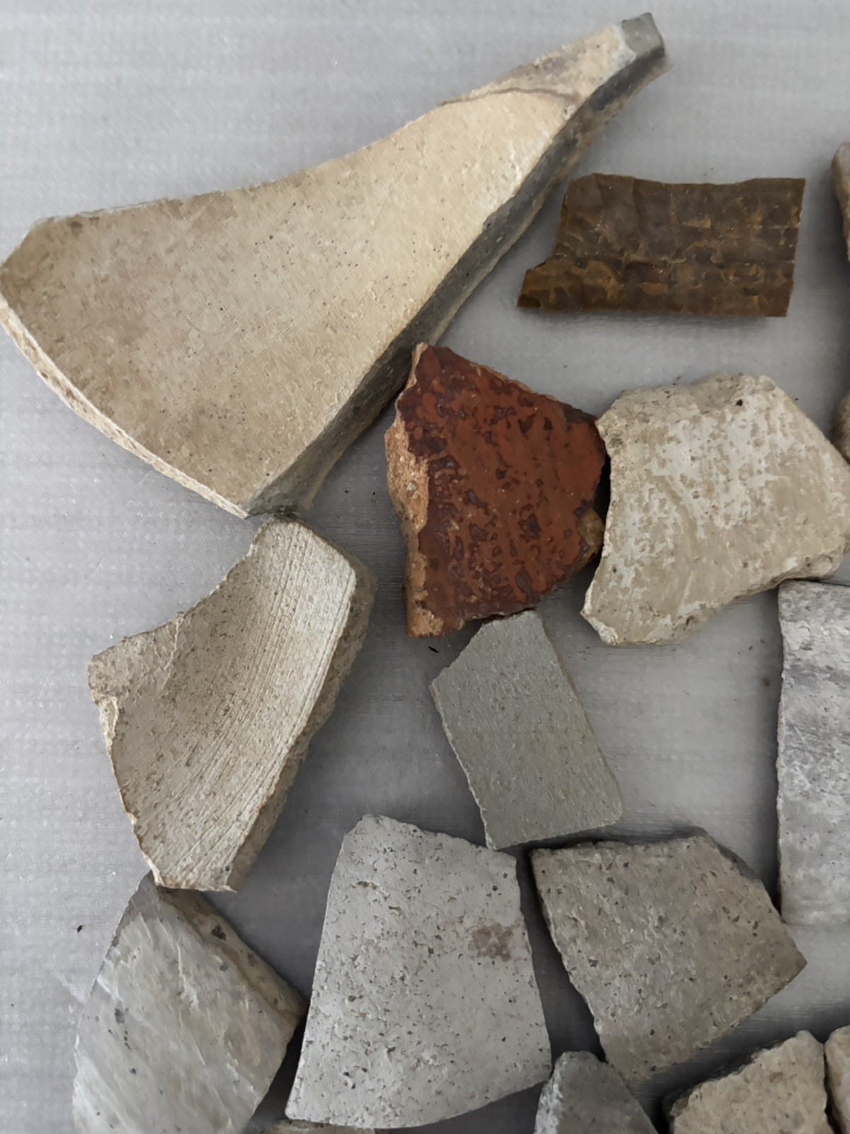 30+ Ancient Anasazi Native American Pottery Shards Arizona L8-D FREE SHIP