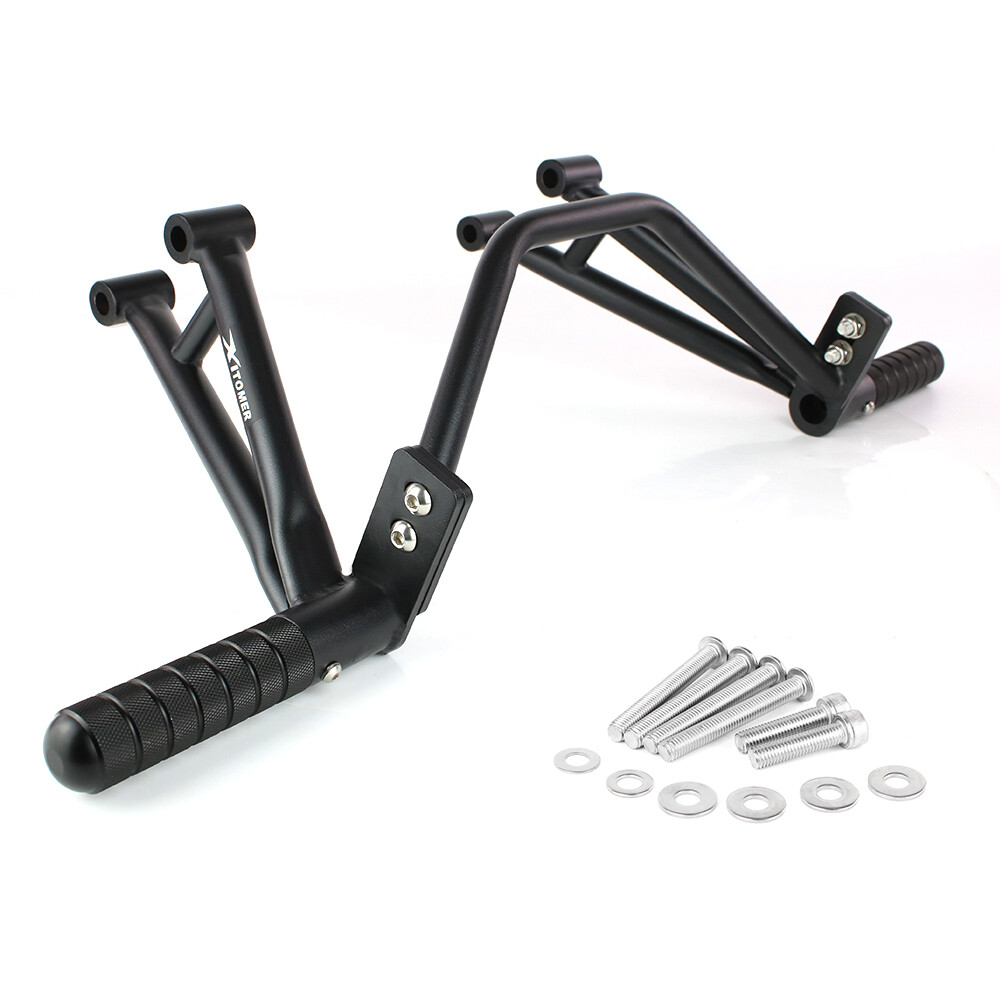 Fit For Yamaha FZ-07 / MT-07 2014-2025 Stunt Subcage Rear Footpeg Crash Bars