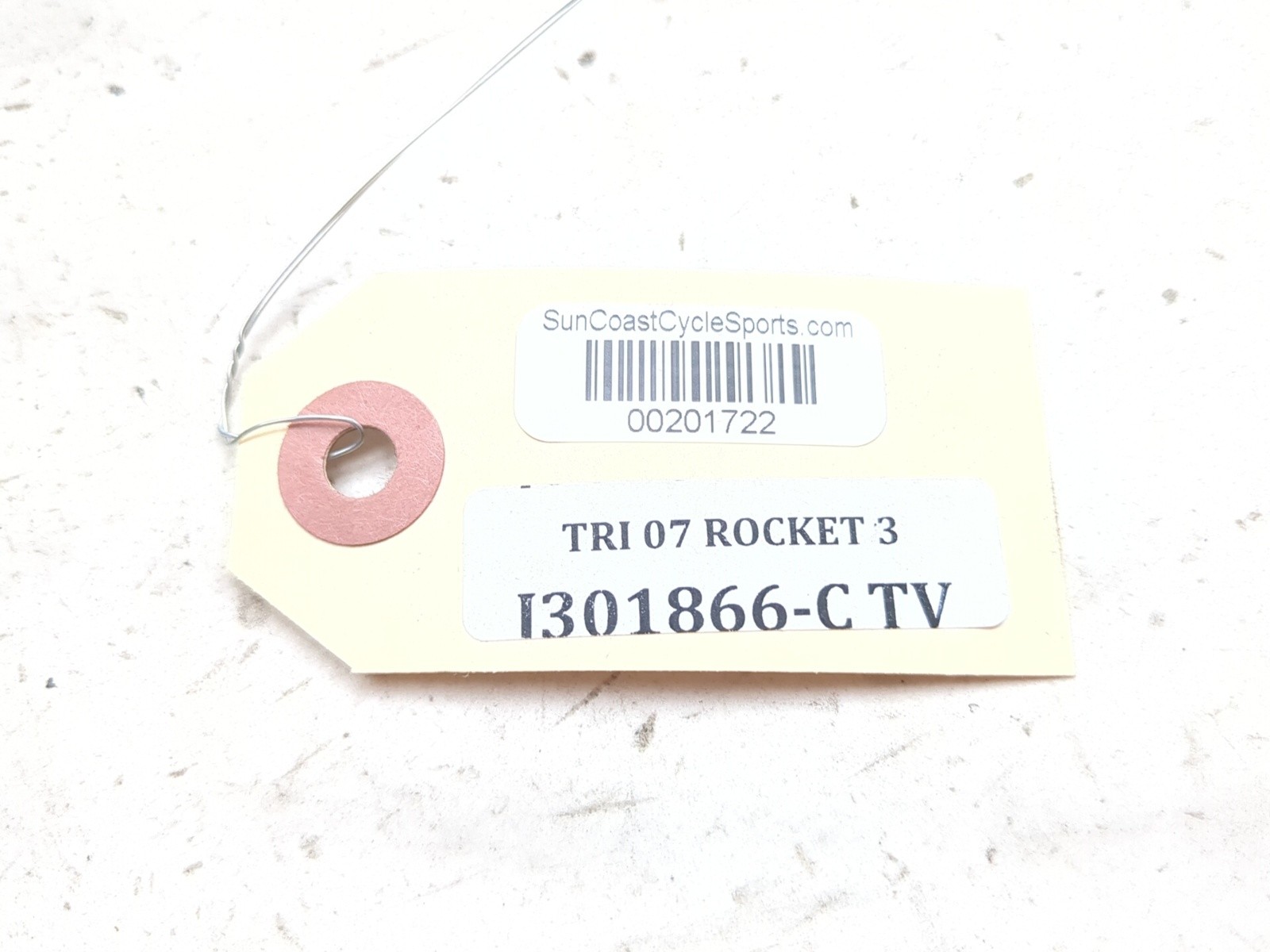 04-09 Triumph Rocket 3 III Exhaust Collector Box Can Pipe Slip-On Silencer