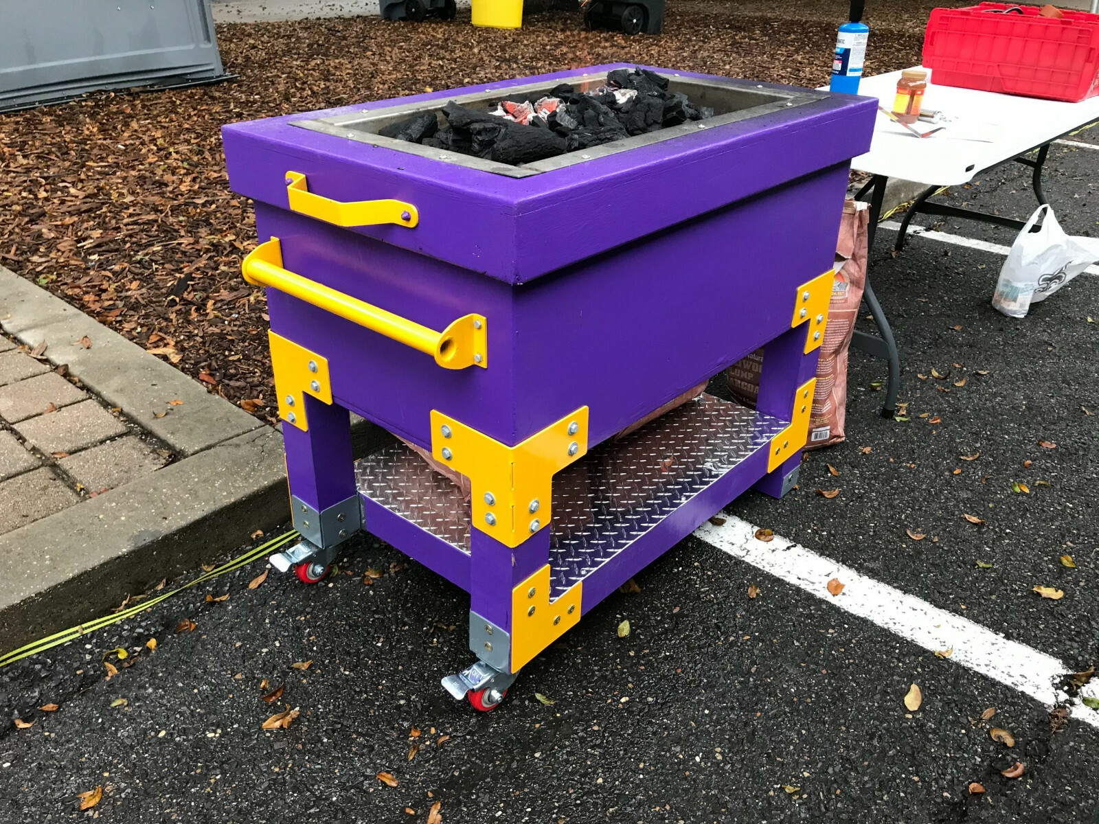 PostHugger™ Brackets For 6 x 6 Posts - Heavy Duty Shop Table Pergola - USA Made