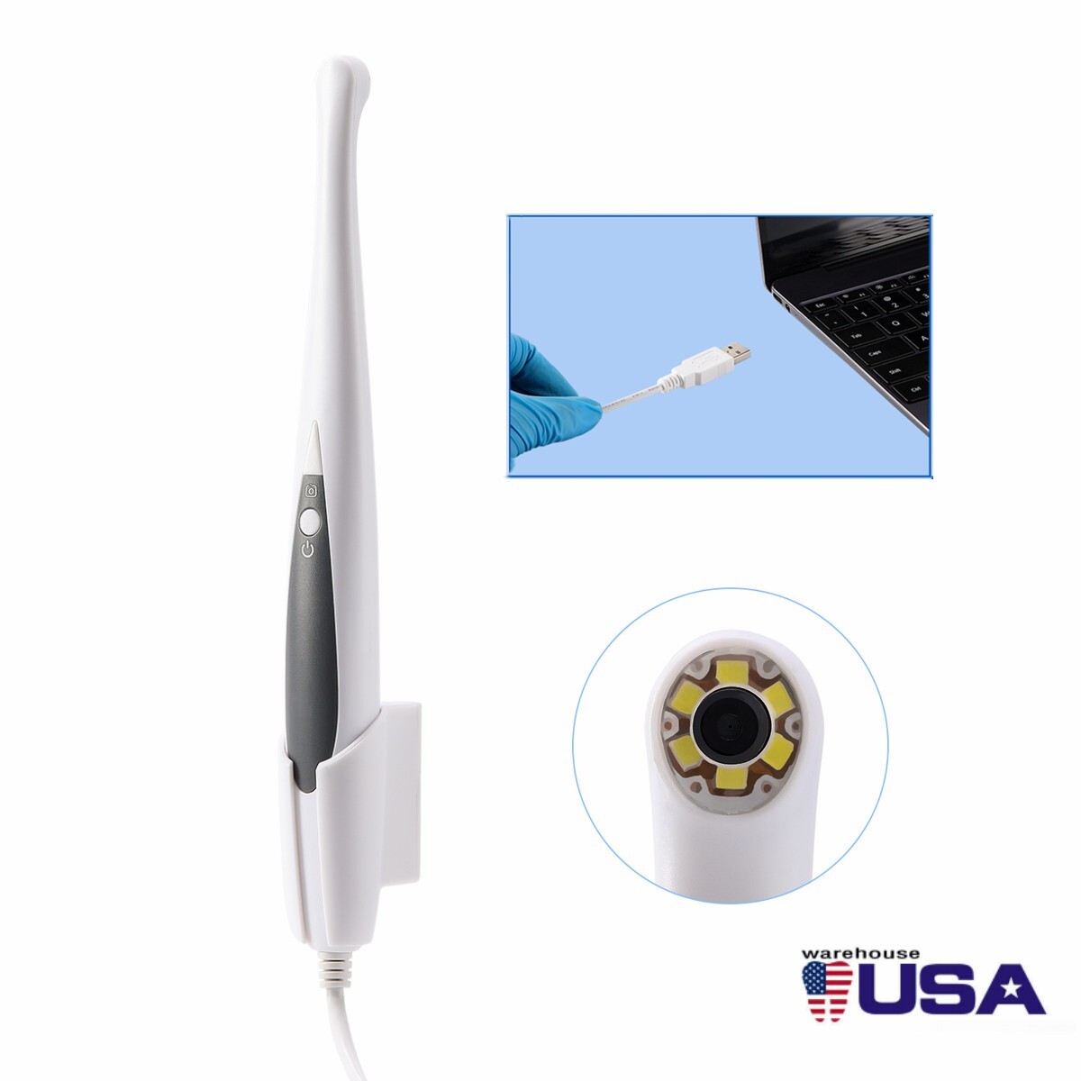 Dental Intraoral Camera USB HD Camera Digital Imaging Intra 13.0 Mega Pixel