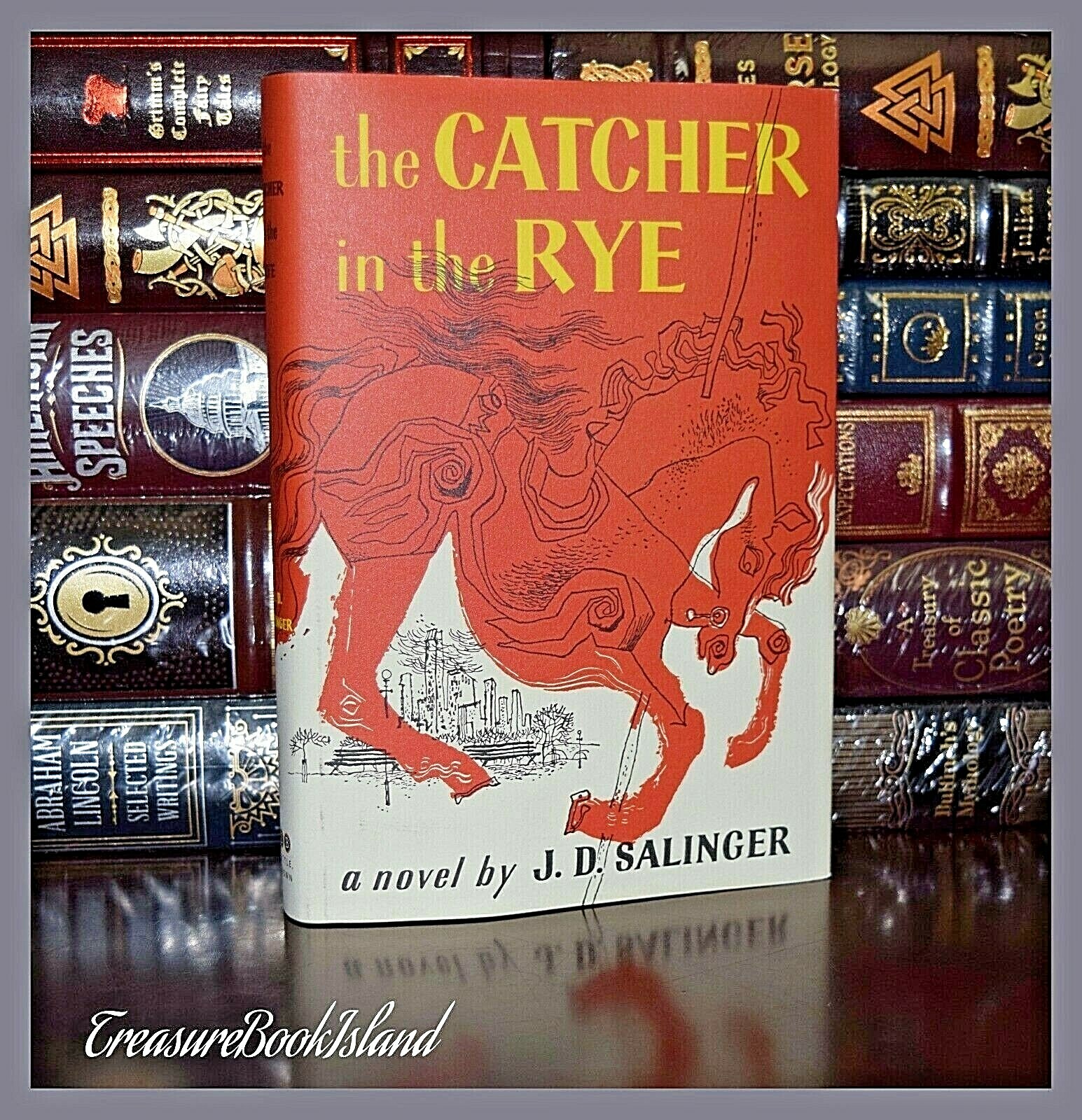 Catcher in the Rye by J.D. Salinger Novel Brand New Hardcover Gift Edition