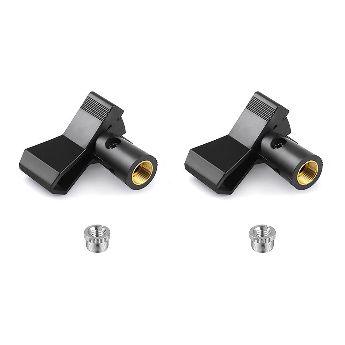 2 Pack Universal Microphone Clip Holder