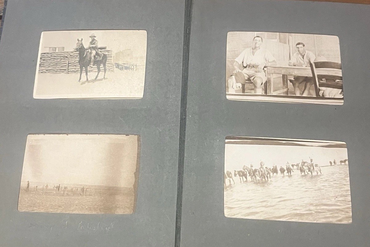 Rare Original Soldier’s Photo Album Egypt WW1 N W Frontier India 1900’s Complete