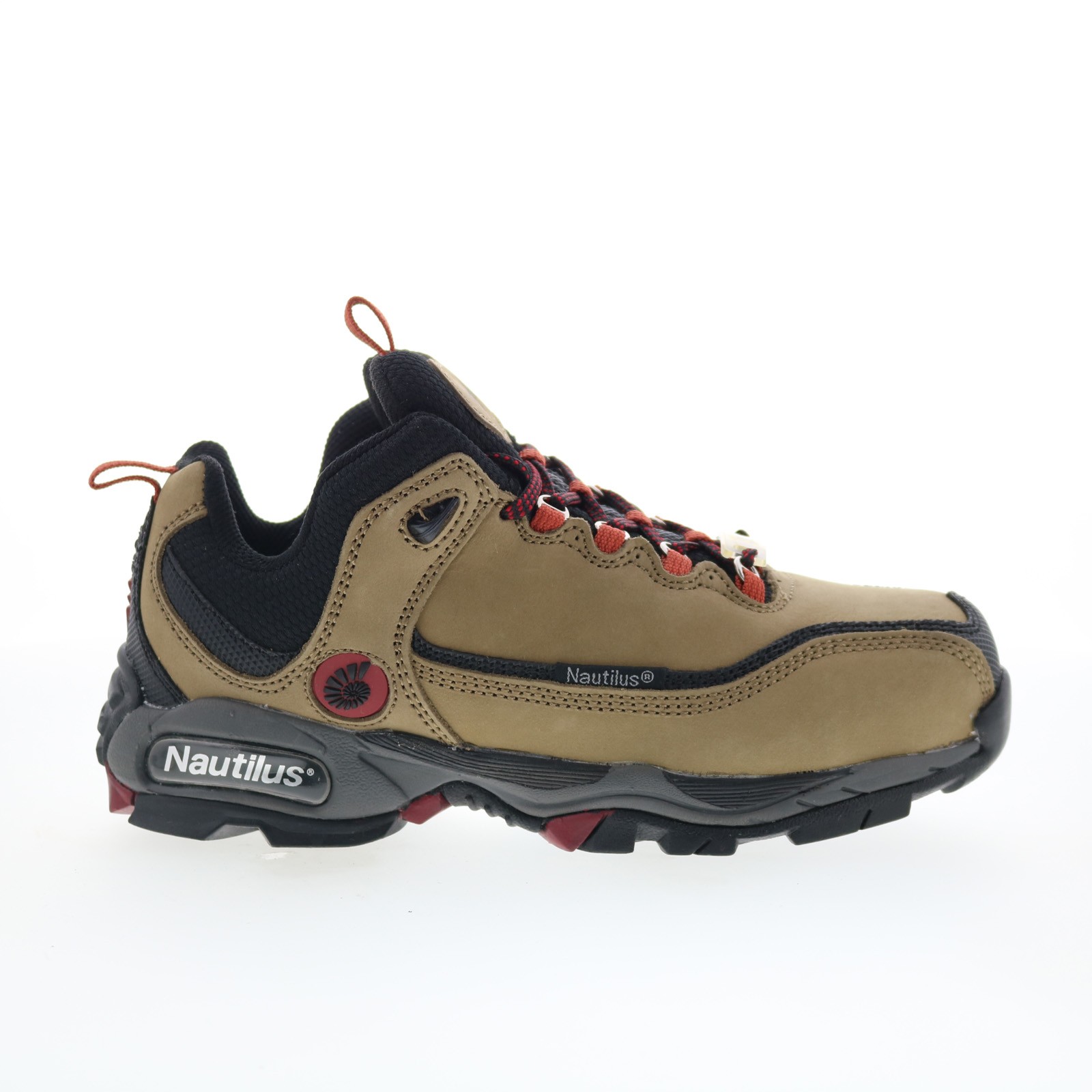 Nautilus Specialty ESD Steel Toe SD10 Mens Brown Wide Athletic Work Shoes