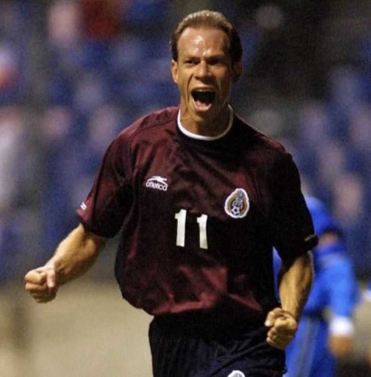 Rare Vintage Atletica 2002 Mexico National Team 3er Burgundy Jersey Men’s XL