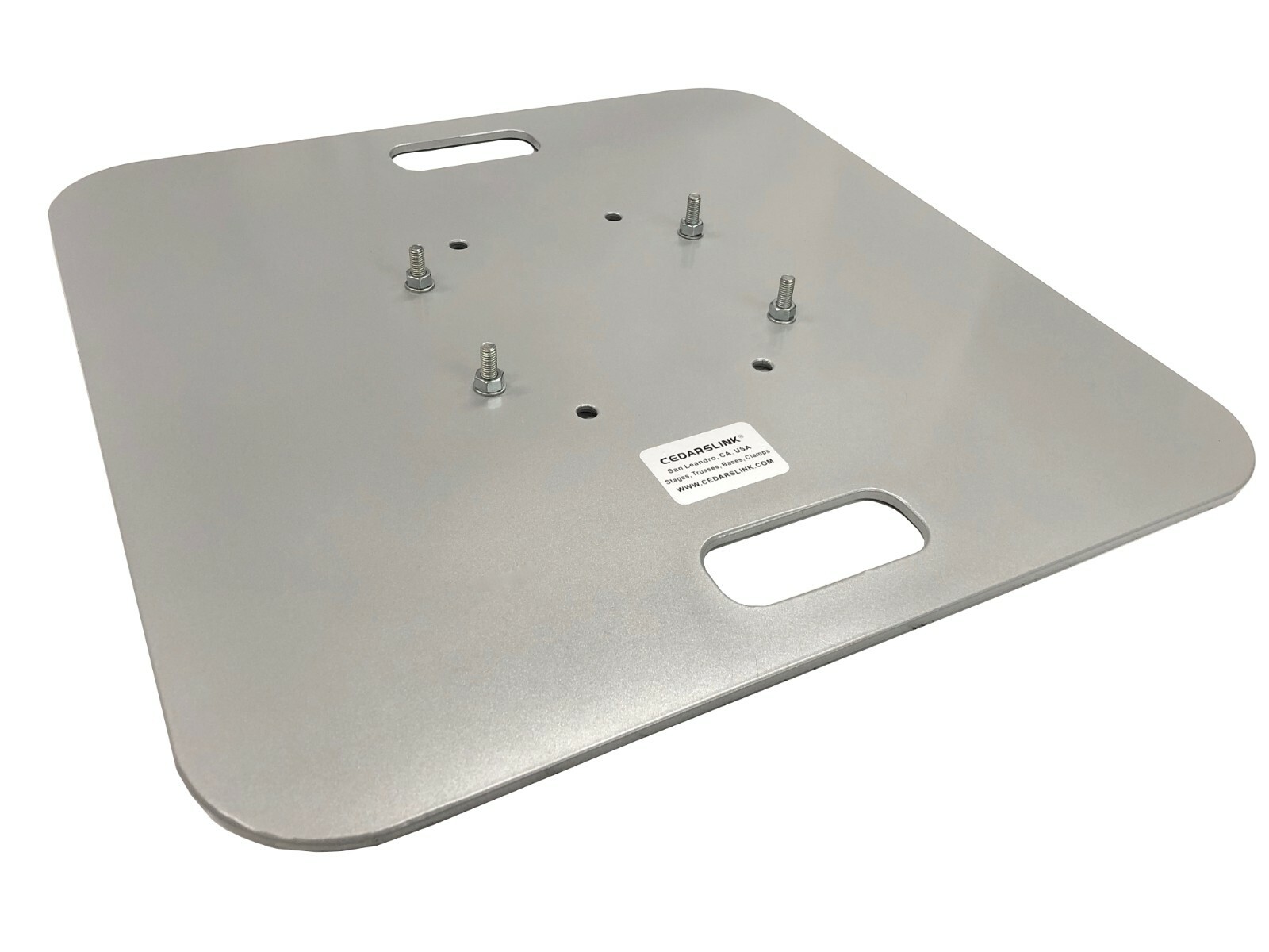 2 DJ Lighting 3.28 ft Bolted Aluminum 8"x8" Truss Light Weight Dual Totem System