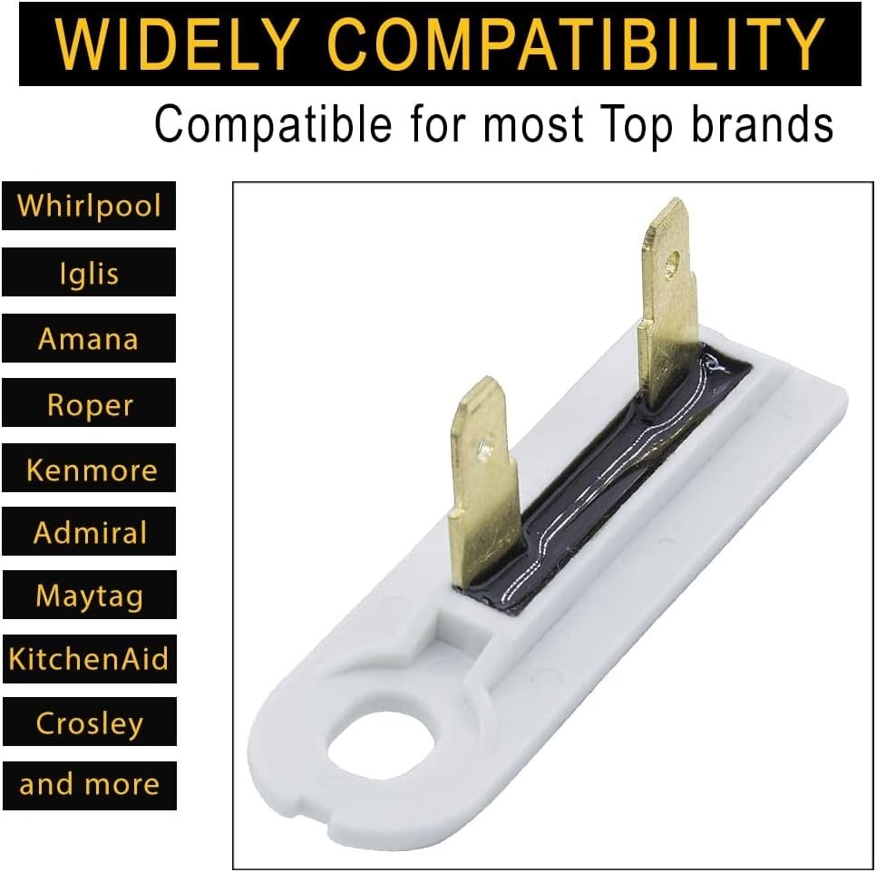 3392519 for Whirlpool Kenmore Dryer Thermal Fuse AP6008325 PS11741460 US Stock