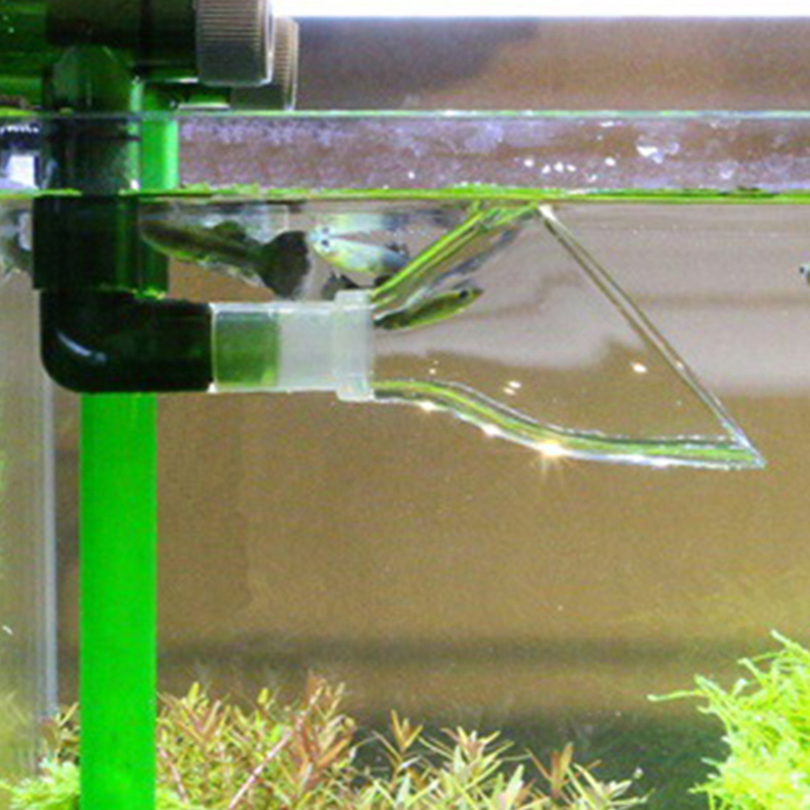 Aquarium Lily Pipe 12/16mm 16/22mm Outlets Adjustable Lily Pipe Outflow