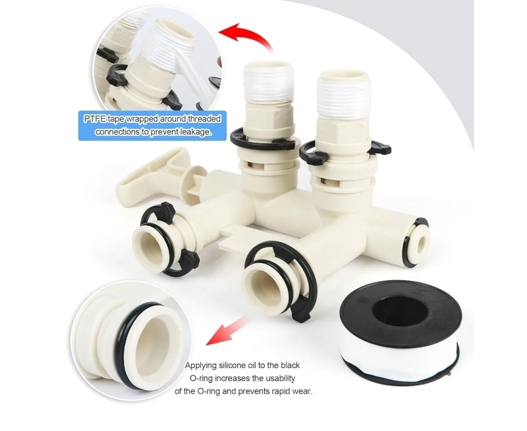 7345388 3/4" Water Softener Standard Bypass Valve Assembly 7345388for Kenmore GE