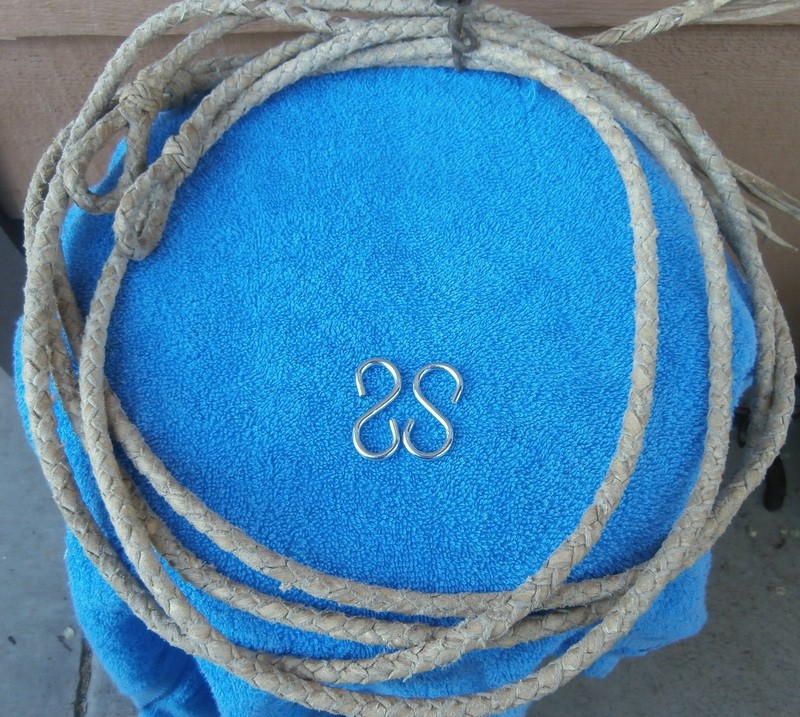 Vintage Ranch Custom Braided Rawhide Horse Bridle Split Reins