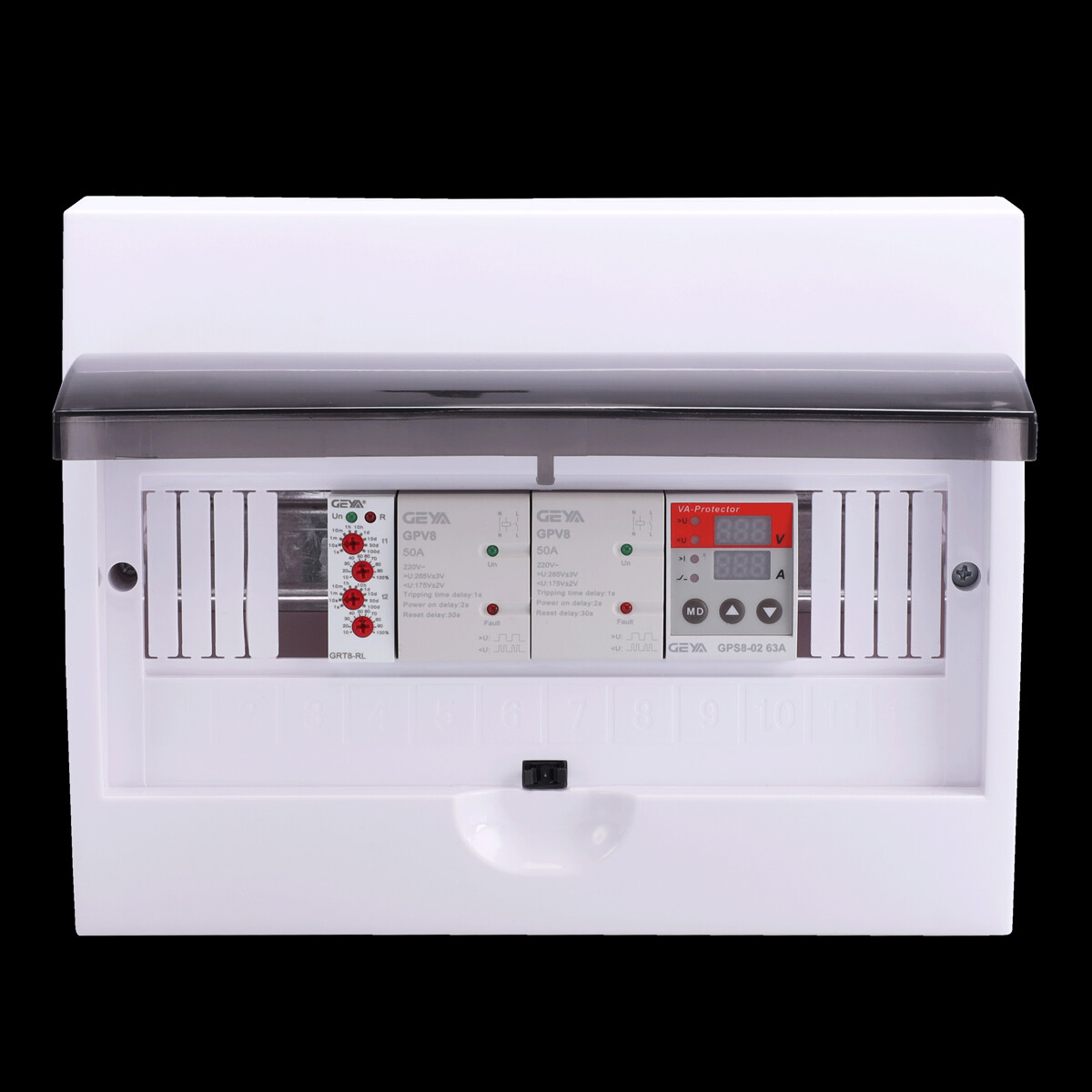 GEYA On Delay & Off Delay Timer Delay Relay Time Cycler Switch 10A DC24V AC220V