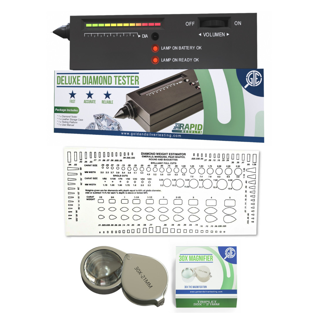 Diamond Tester Selector Gemstone Testing Kit Digital Electronic Magnifier Tool