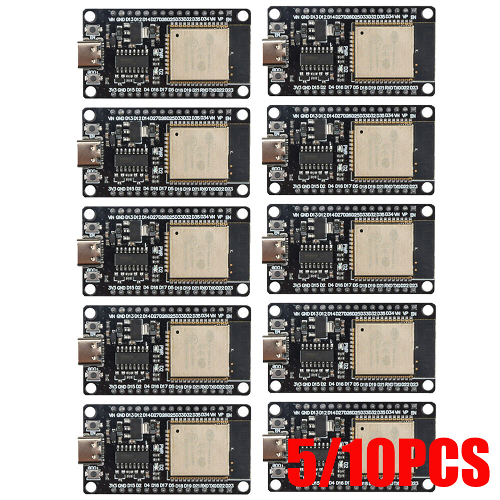 ESP32 WROOM-32 Type-C CH340C Development Board Dual Core WiFi Bluetooth 5/10PCS