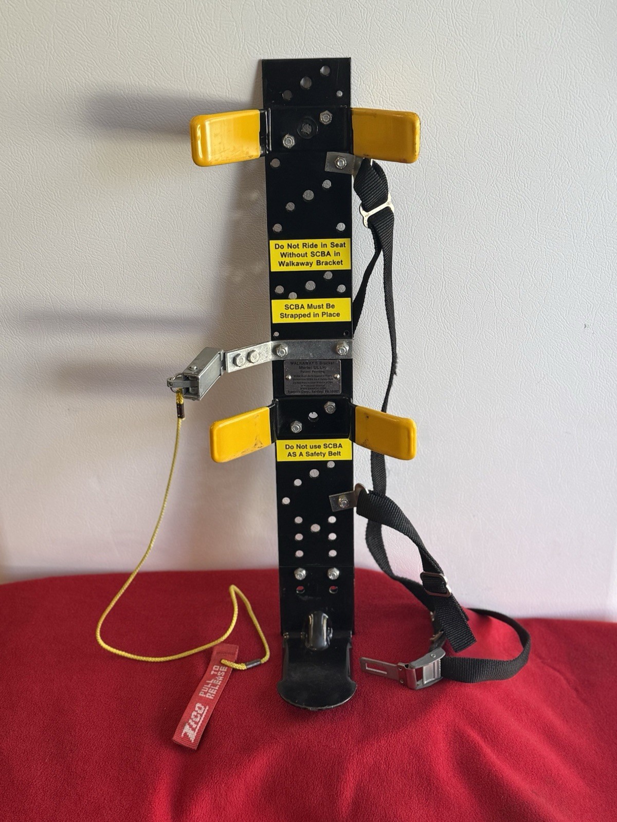 Ziamatic Corp. Walk away Scba Mounting Bracket