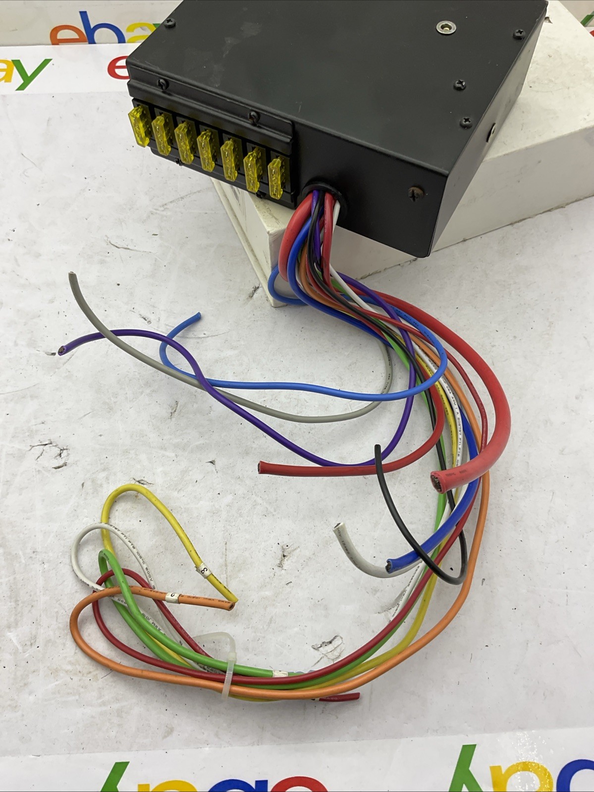 Galls Street Thunder 6 Function Switch Box With 3 Way Slider All 20 amp fuses