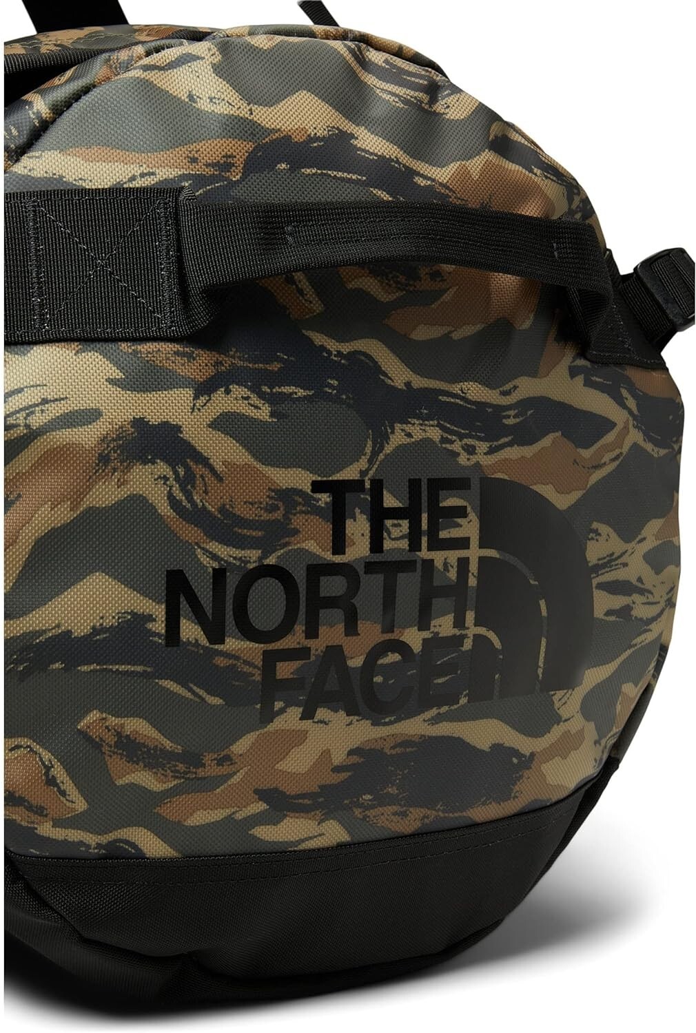 OEM - The North Face Base Camp Duffel M New Taupe Green Painted Camo Print