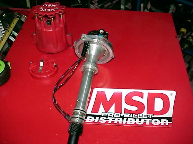 MSD 85551 Pro Billet SB & BB Chevy V8 Distributor with Mechanical Advance