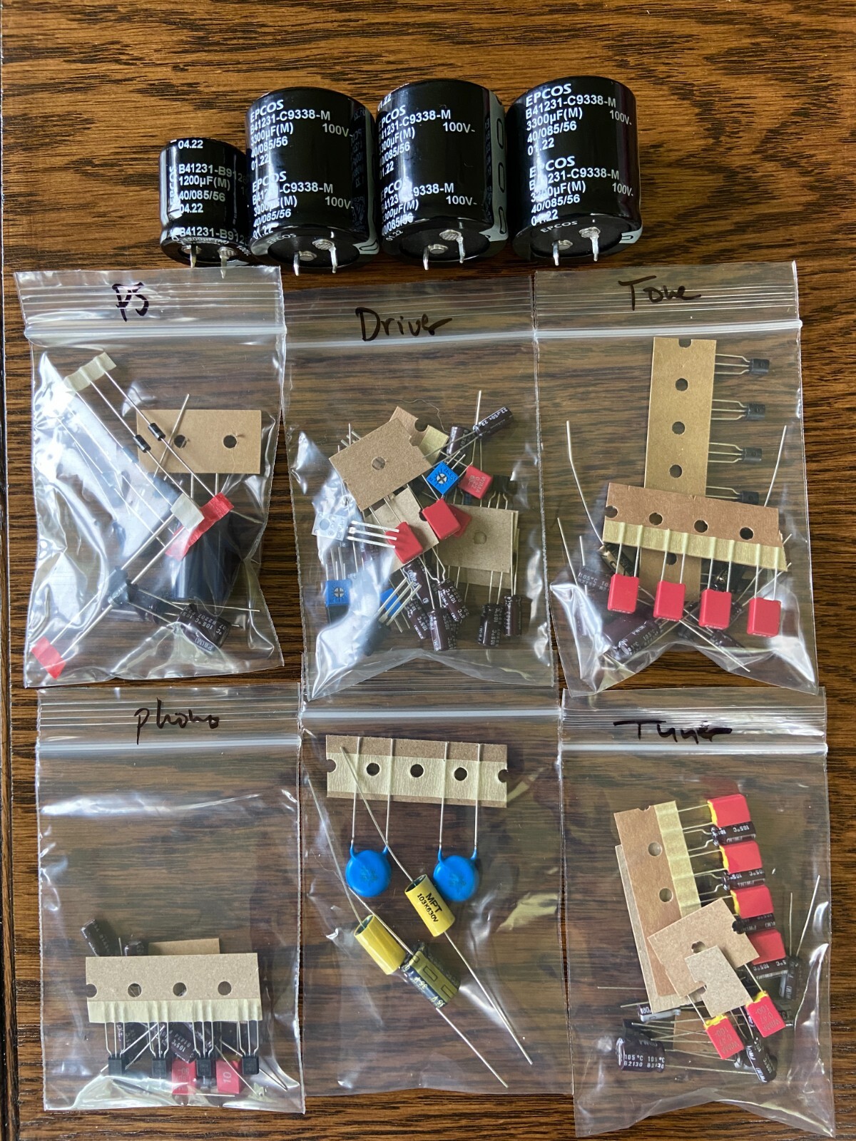 Sansui 2000A Complete Rebuild Kit High-Quality Receiver Recap Transistors