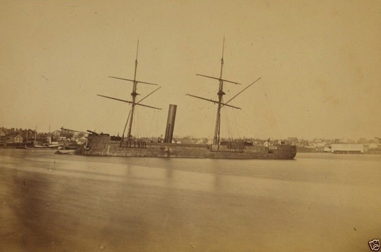 Confederate CSA Navy Ironclad Stonewall June 1865 8x10 US Civil War Photo