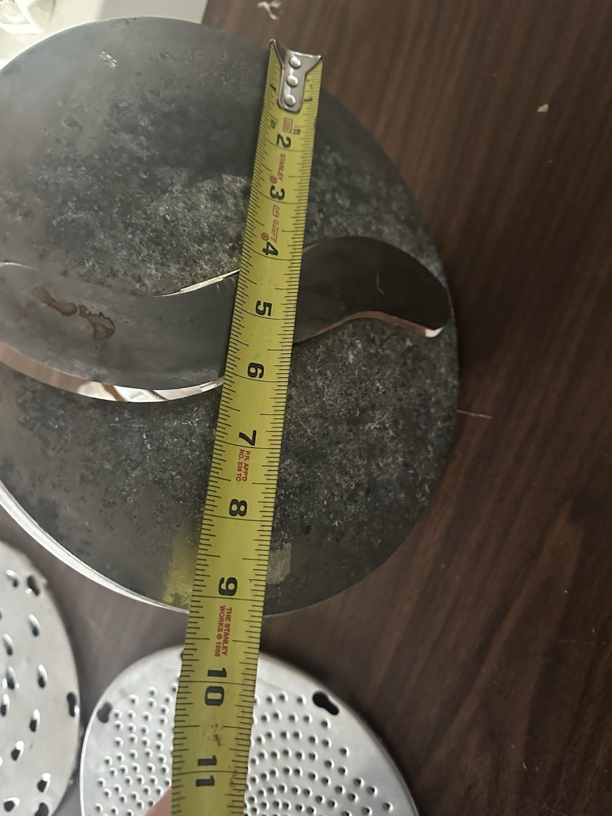 Grater Shredder pelican Head #12 drive for Hobart Mixer 3- Discs, S- Knife