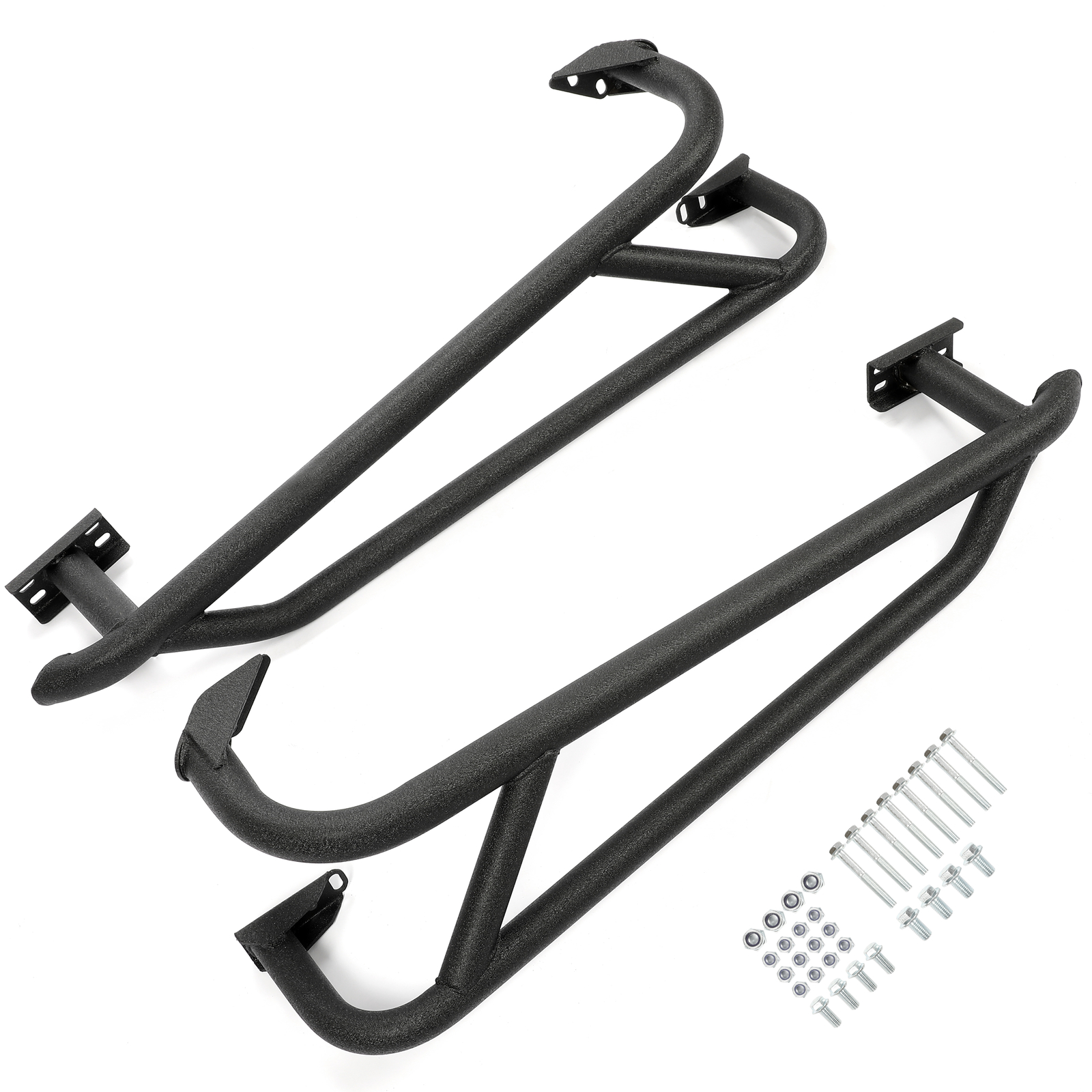 For Honda Talon 1000X/1000R 19-24 Heavy Duty Nerf Bars Rock Sliders Steel Black