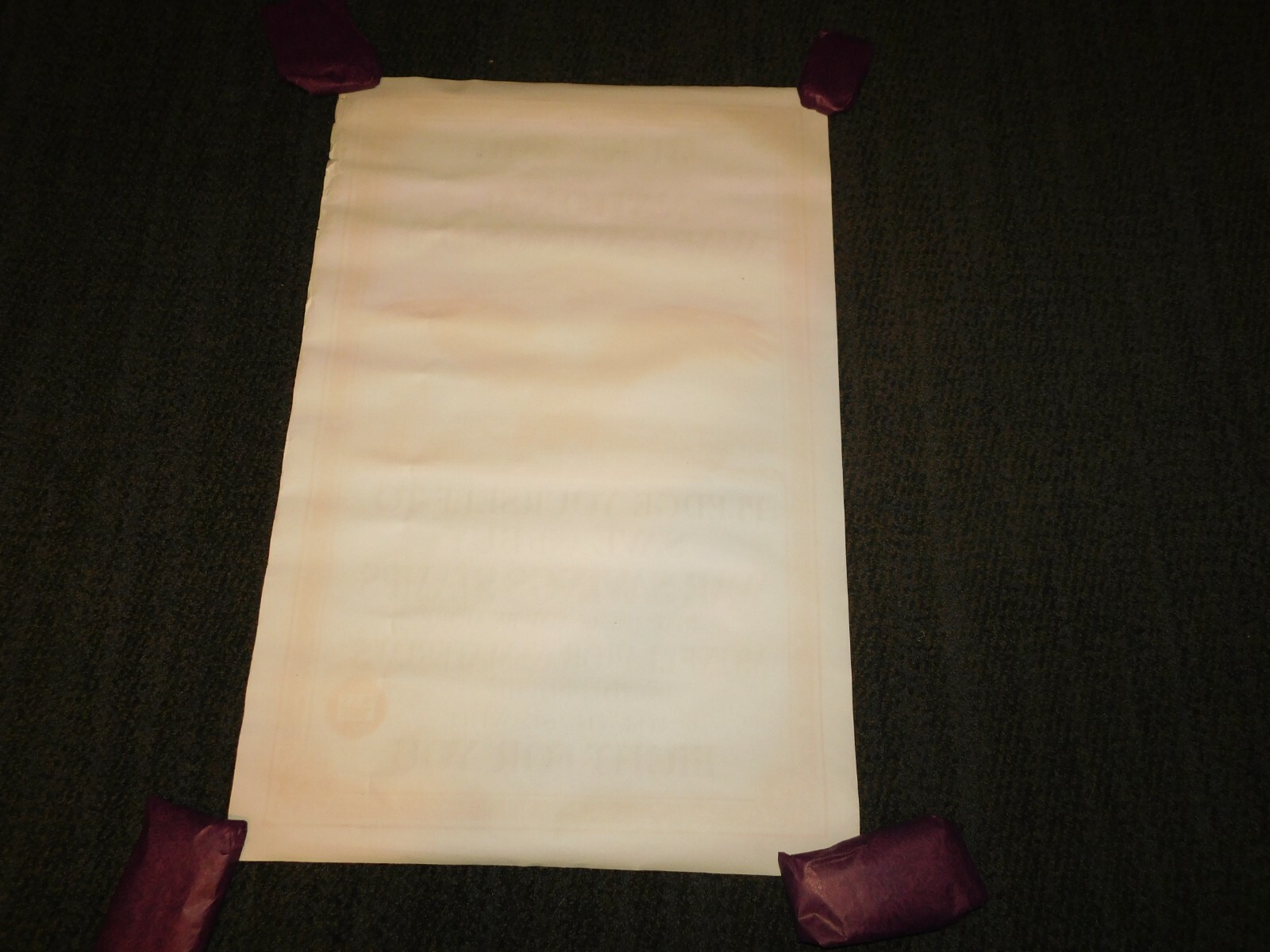 VINTAGE WWI WORLD WAR 1 NATIONAL WAR SAVINGS DAY WSS FIGHT FOR YOU EAGLE POSTER