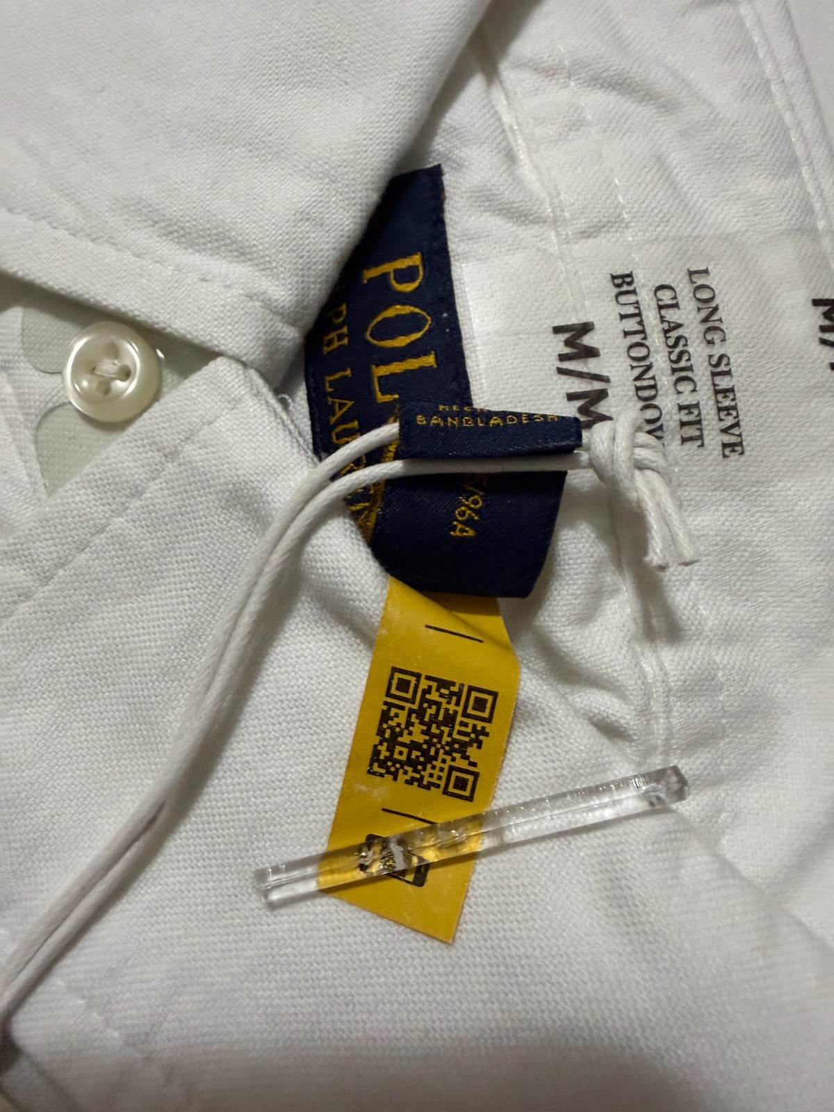 Polo Ralph Lauren Iconic Oxford Shirt Classic Fit White