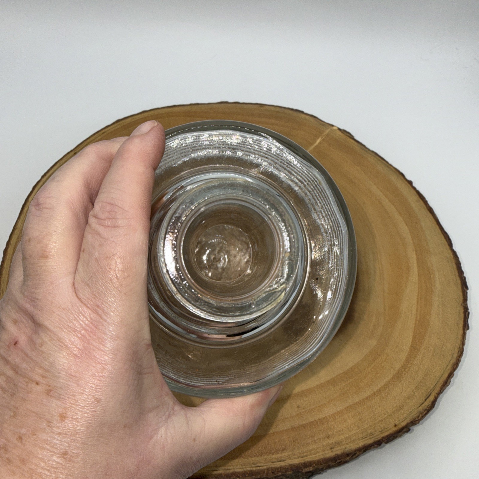 Vintage Liquor Dispenser Pump & Glass Decanter W/6 Shot Glasses W/Chrome Tray