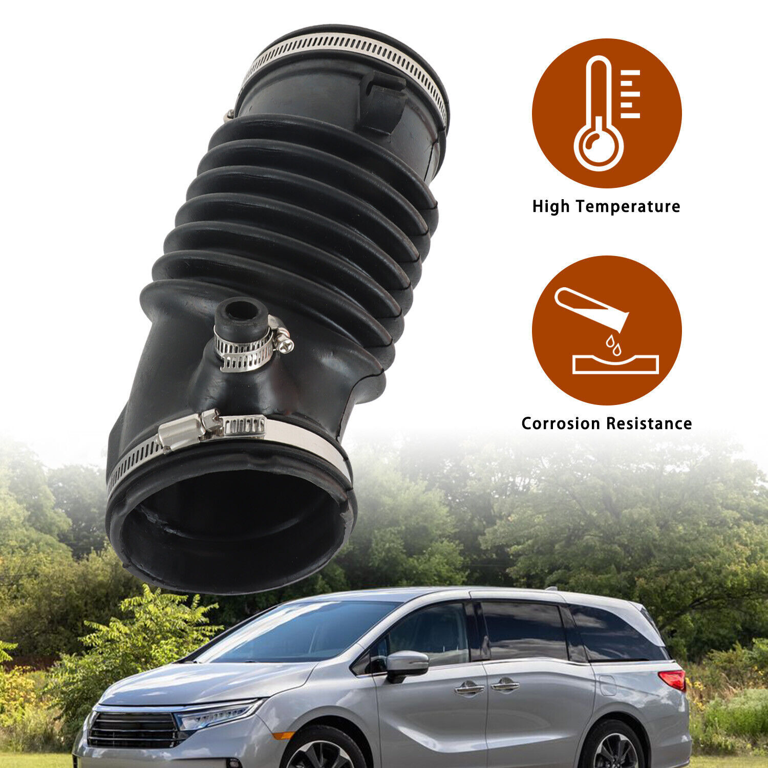 For Honda Odyssey/ Pilot/ Ridgeline 3.5L 2016-2021 Air Intake Hose 17228-5J6-A10