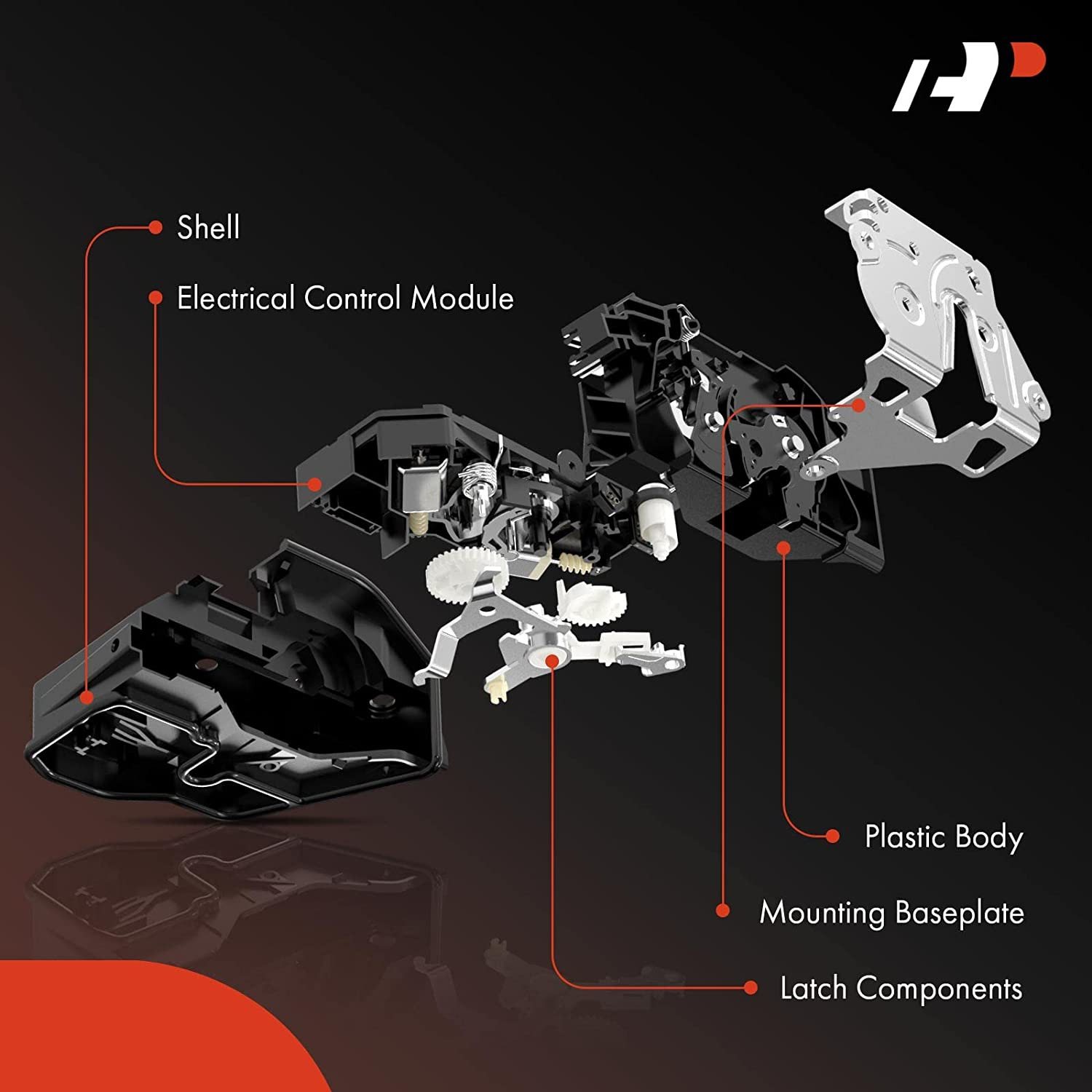 Front Right Door Lock Actuator 2013-2017 Nissan Versa Sedan 80500-3BA0A