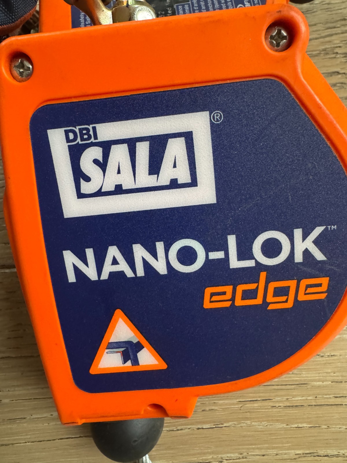 DBI-SALA Nano-Lok Edge 3500246 Twin Leg 8ft Retracting Lifeline SRL Rebar Hooks