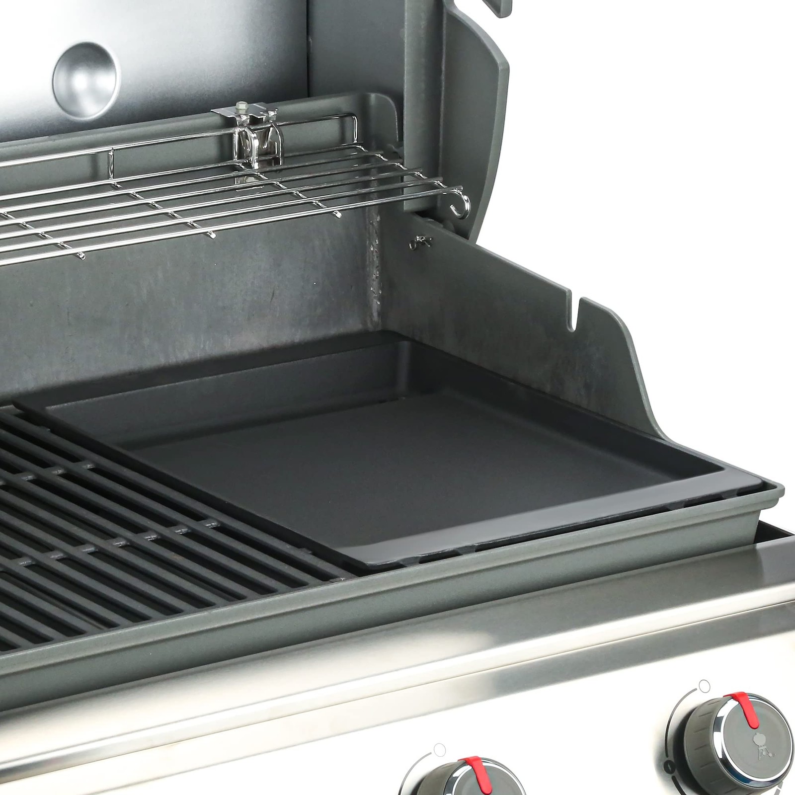 Grill Griddle 7566 Griddle Replacement Parts Cast Iron Griddle for Weber Gene...