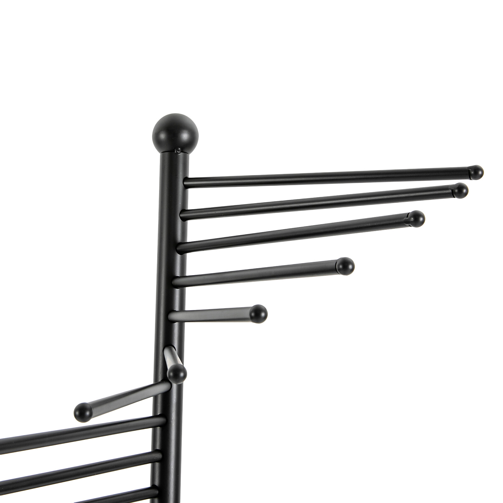 Metal Scarf Display Stand Modern Bedroom Floor Stand Scarf Tie Belt Bag Hat Rack