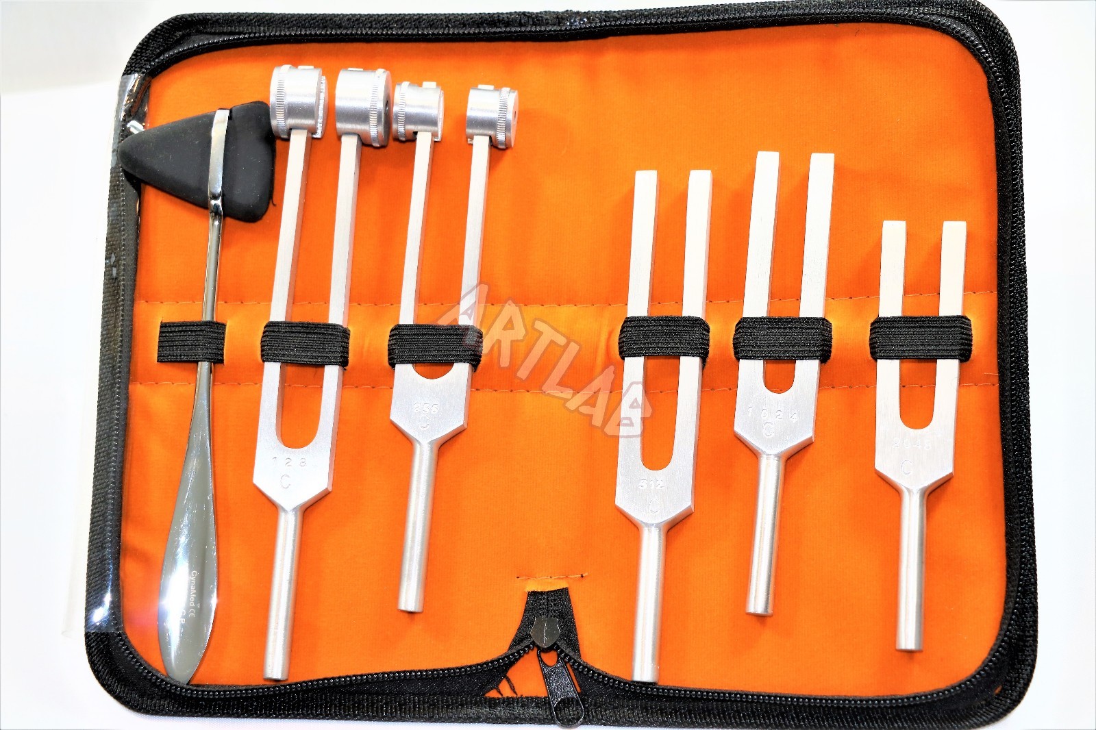 6 Tuning Fork Set Medical Surgical Chiropractic Physical Diagnostic instruments