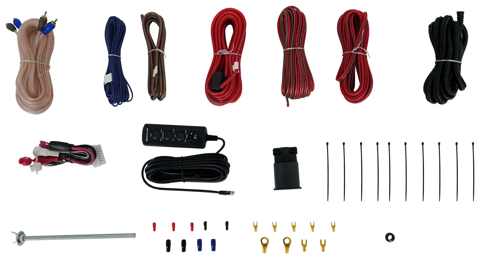 Rockville RockGhost V2 Powered 11" 800w Car Subwoofer Fits Inside Spare Tire