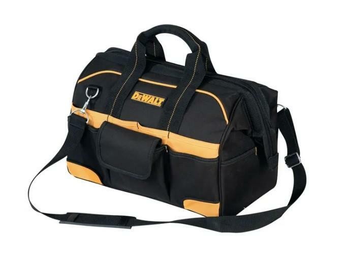 DeWalt DG5543 Tradesman Heavy Duty 16" Tool Bag 33 Pockets, Reinforced Handles