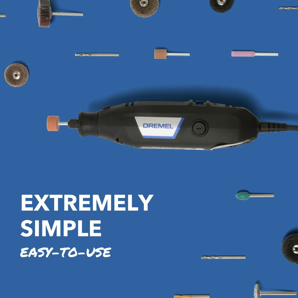 Dremel 3100-DR-RT 1.2A Variable Speed Corded Rotary Tool Certified Refurbished